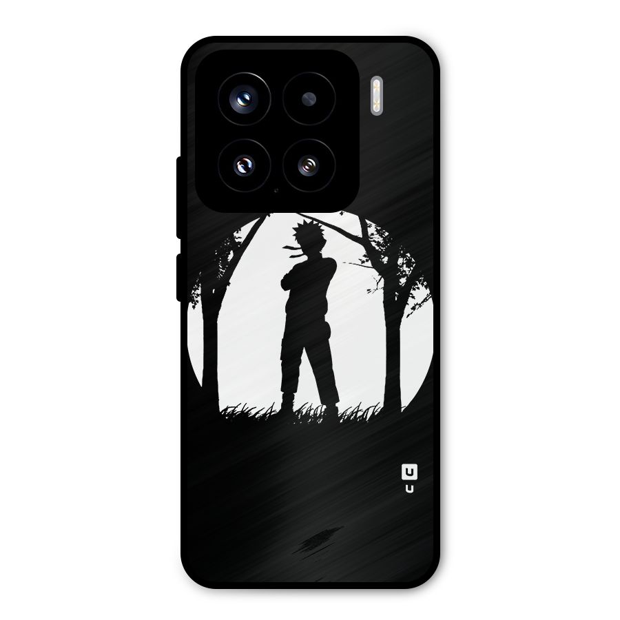 Naruto Silhouette Metal Back Case for Xiaomi 15