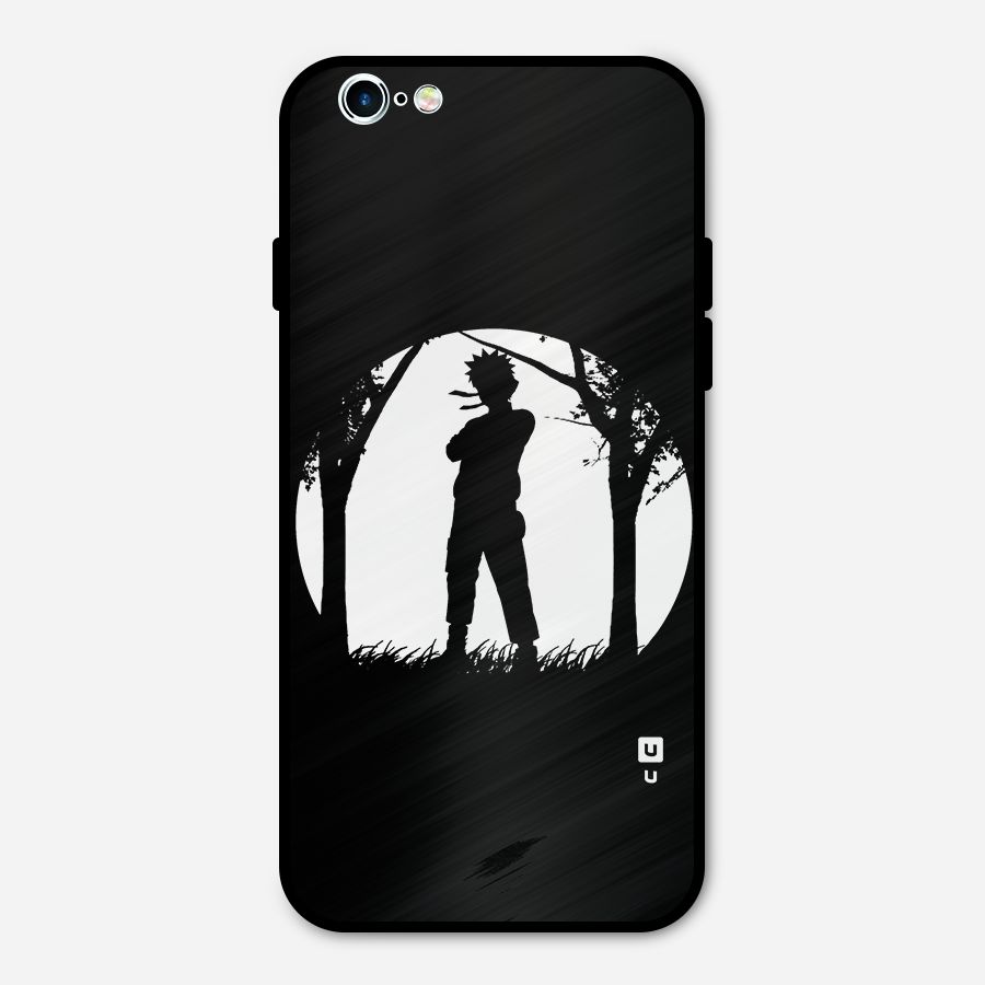 Naruto Silhouette Metal Back Case for iPhone 6 6s