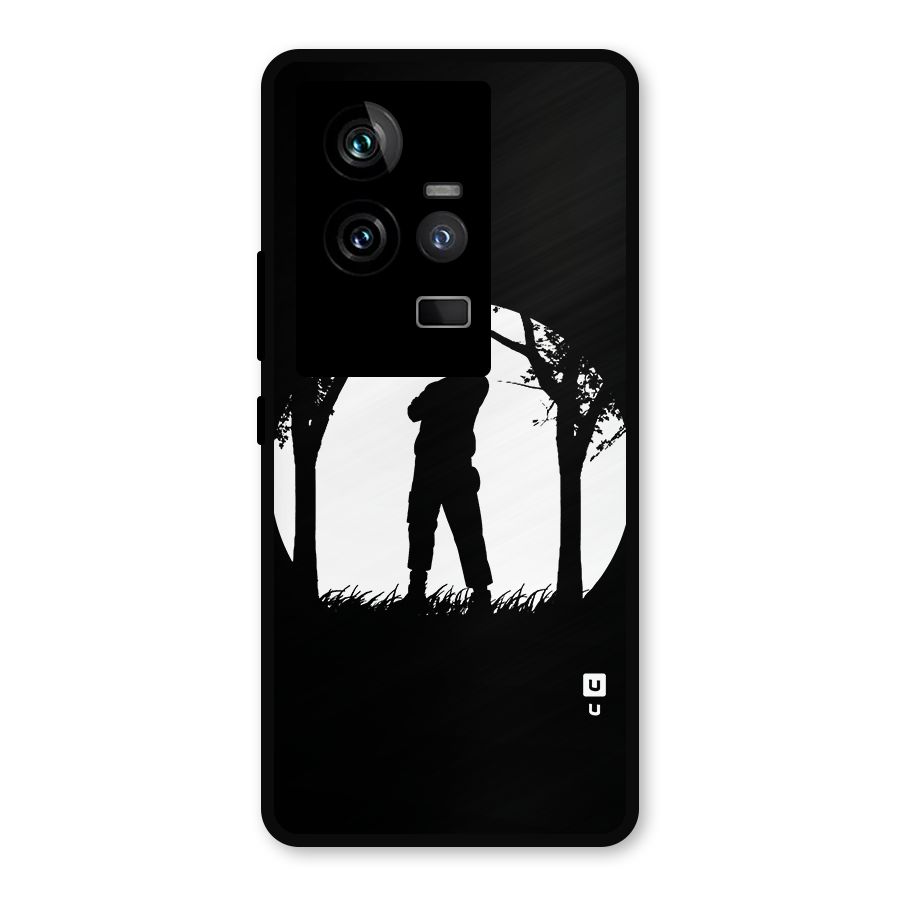 Naruto Silhouette Metal Back Case for iQOO 11 5G