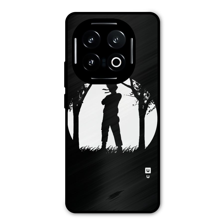 Naruto Silhouette Metal Back Case for iQOO 13