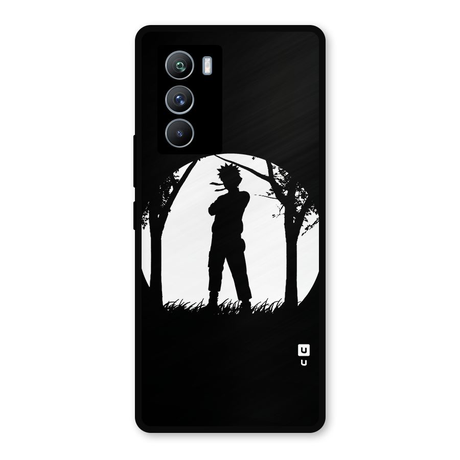 Naruto Silhouette Metal Back Case for iQOO 9 SE