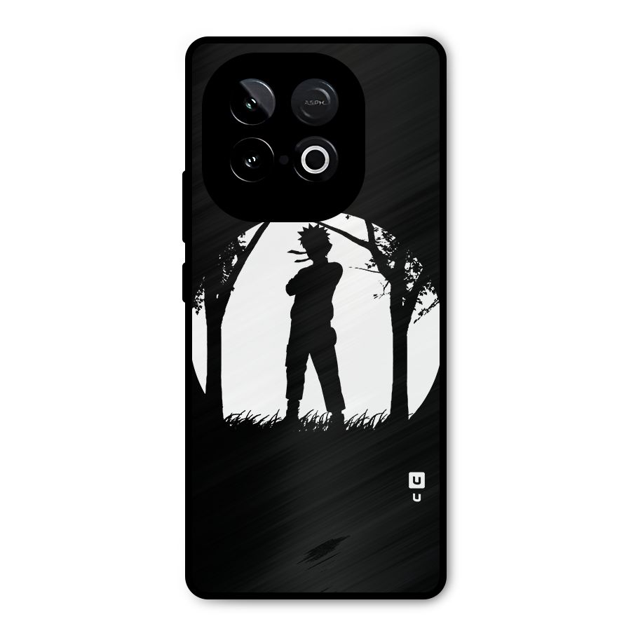 Naruto Silhouette Metal Back Case for iQOO Neo 10