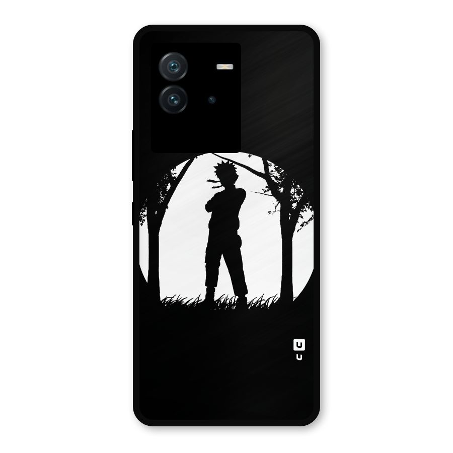 Naruto Silhouette Metal Back Case for iQOO Neo 6 5G