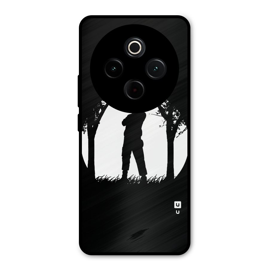 Naruto Silhouette Metal Back Case for iQOO Z10
