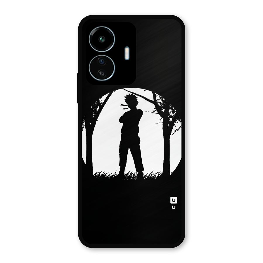 Naruto Silhouette Metal Back Case for vivo iQOO Z6 Lite 5G