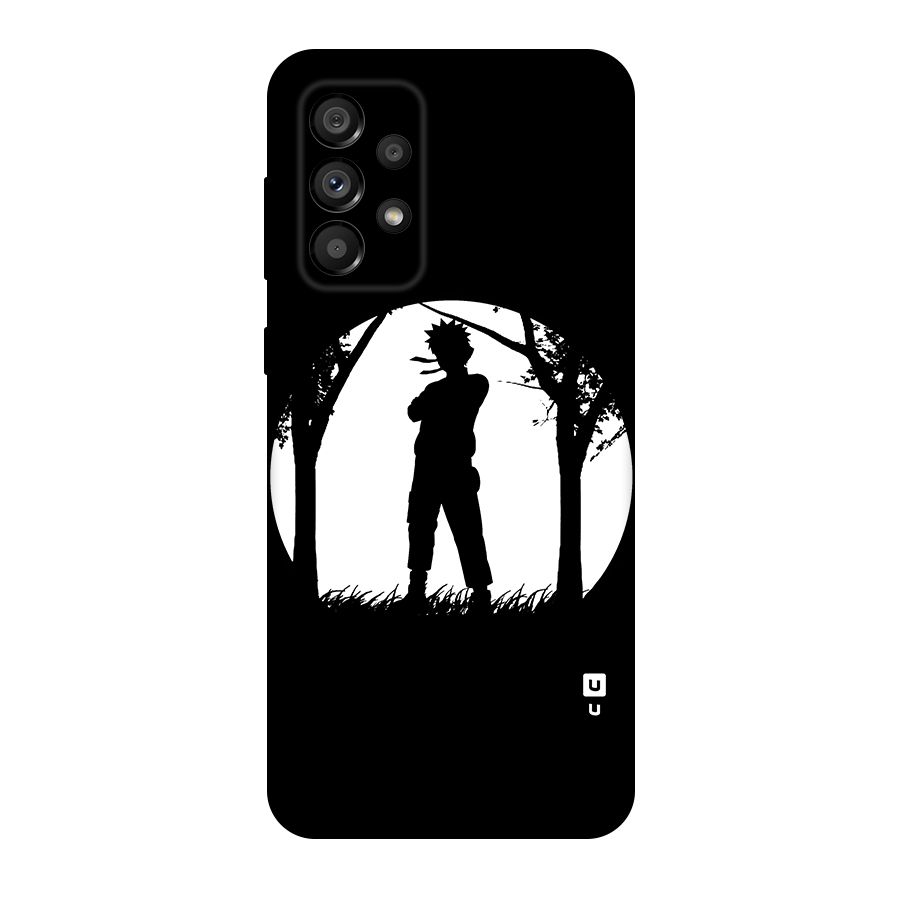 Naruto Silhouette Original Polycarbonate Back Case for Galaxy A73 5G
