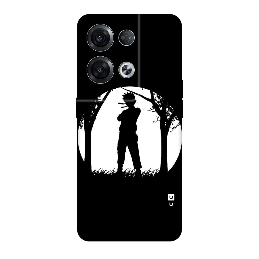 Naruto Silhouette Original Polycarbonate Back Case for Oppo Reno8 Pro 5G