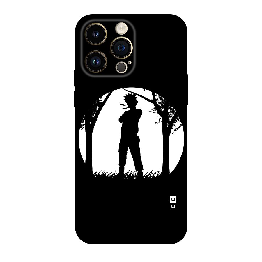 Naruto Silhouette Original Polycarbonate Back Case for iPhone 14 Pro Max