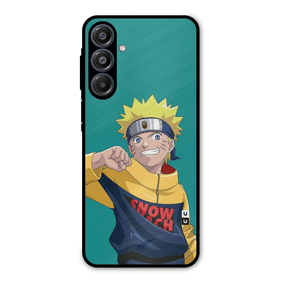 Naruto Snow Beach Art Metal Back Case for Galaxy A16 5G