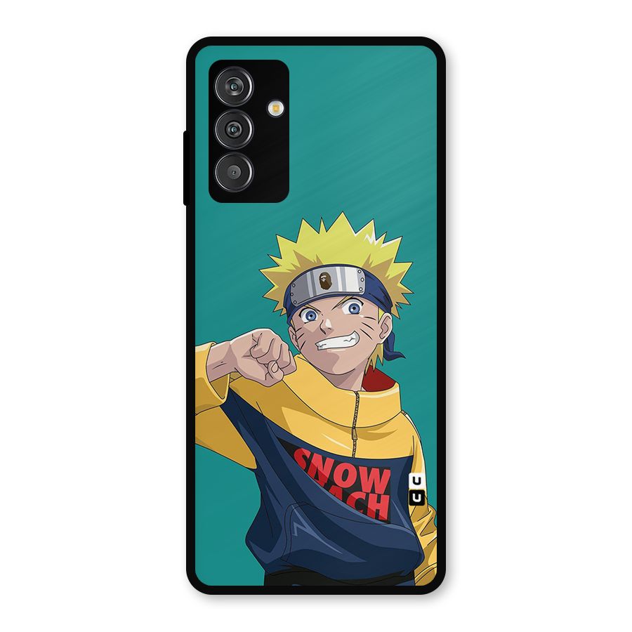 Naruto Snow Beach Art Metal Back Case for Galaxy F13
