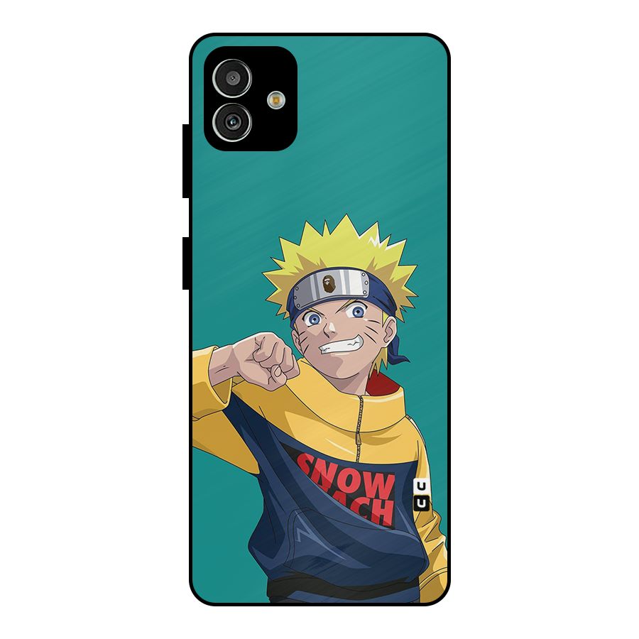 Naruto Snow Beach Art Metal Back Case for Galaxy M13 5G
