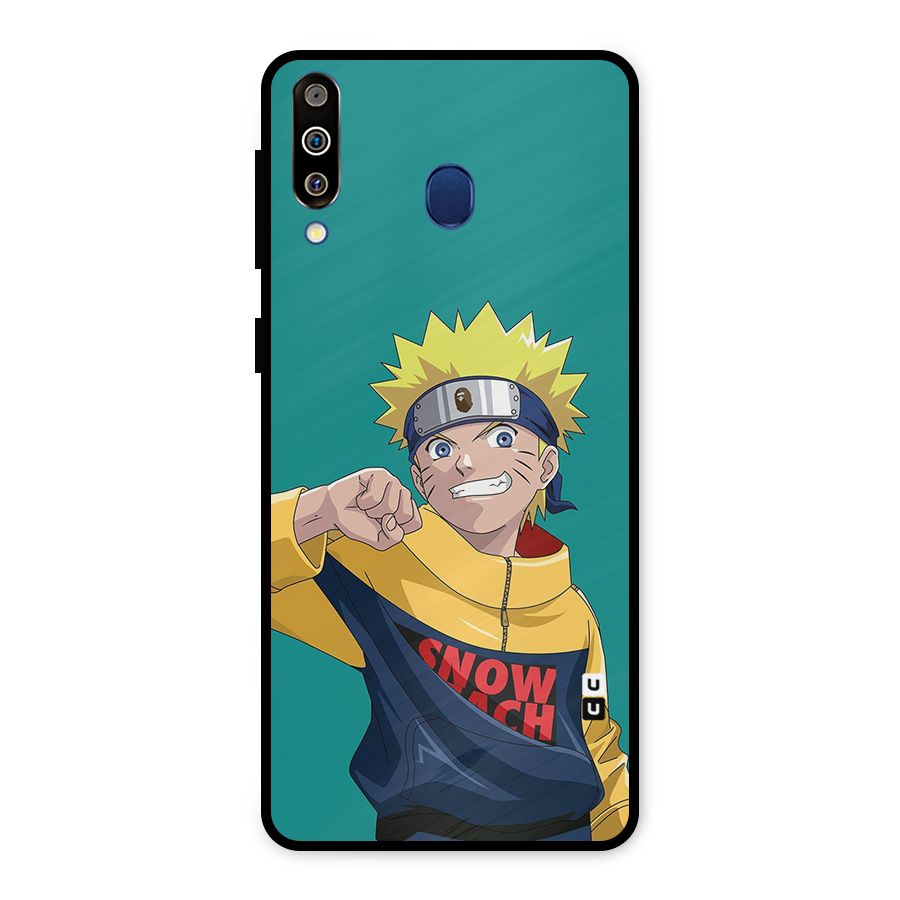 Naruto Snow Beach Art Metal Back Case for Galaxy M30