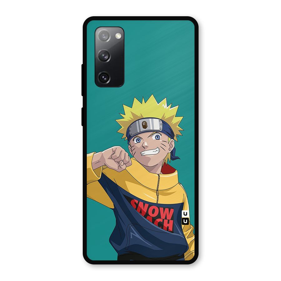 Naruto Snow Beach Art Metal Back Case for Galaxy S20 FE 5G
