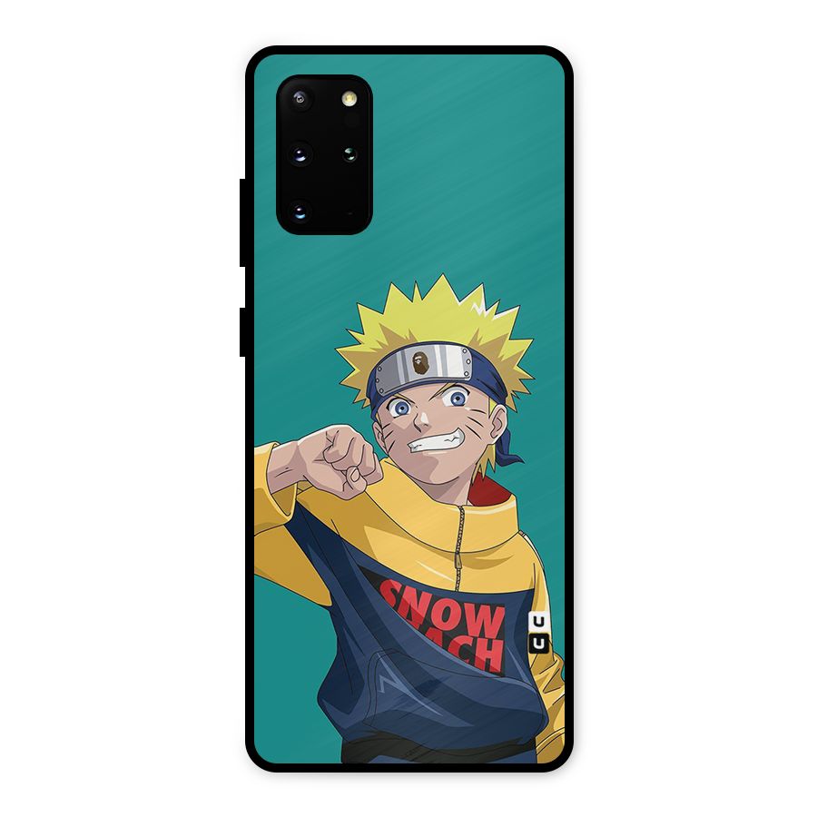 Naruto Snow Beach Art Metal Back Case for Galaxy S20 Plus