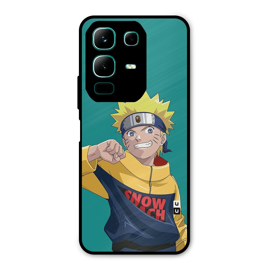 Naruto Snow Beach Art Metal Back Case for Infinix Note 50x