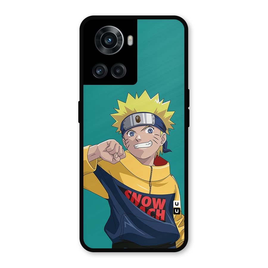 Naruto Snow Beach Art Metal Back Case for OnePlus 10R