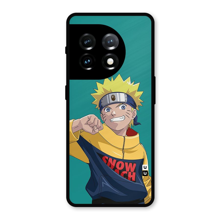 Naruto Snow Beach Art Metal Back Case for OnePlus 11