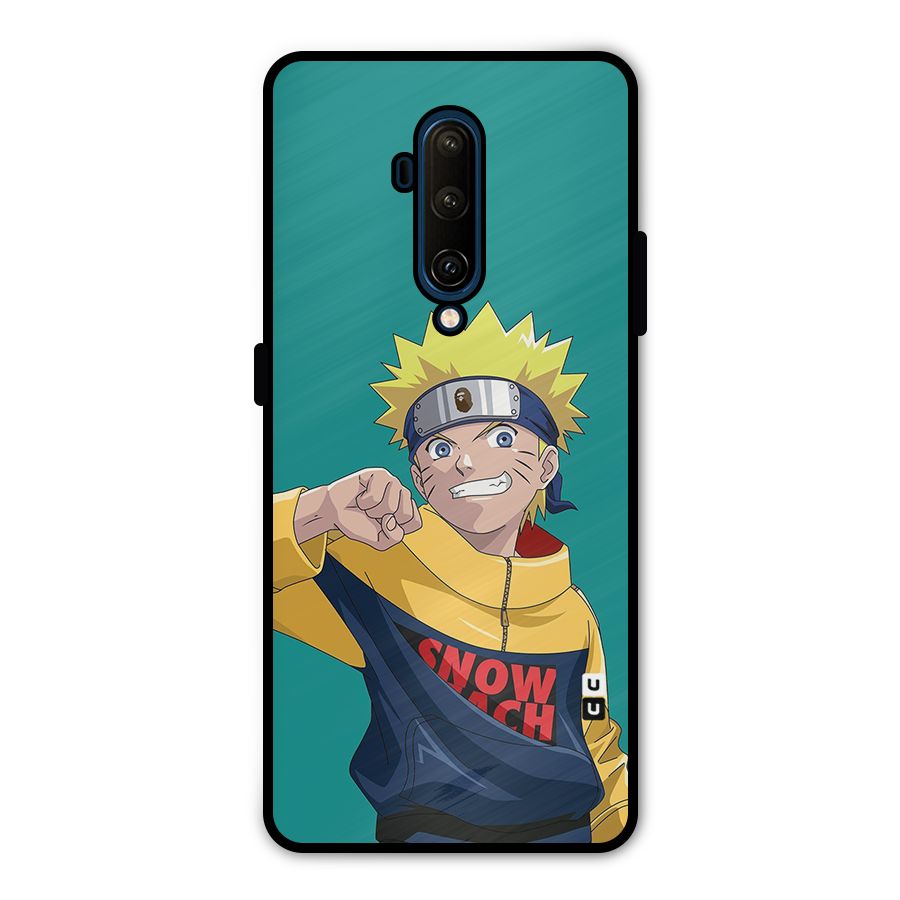 Naruto Snow Beach Art Metal Back Case for OnePlus 7T Pro