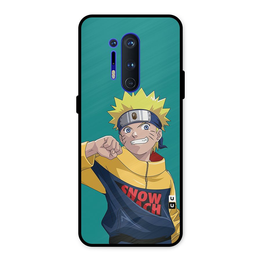 Naruto Snow Beach Art Metal Back Case for OnePlus 8 Pro