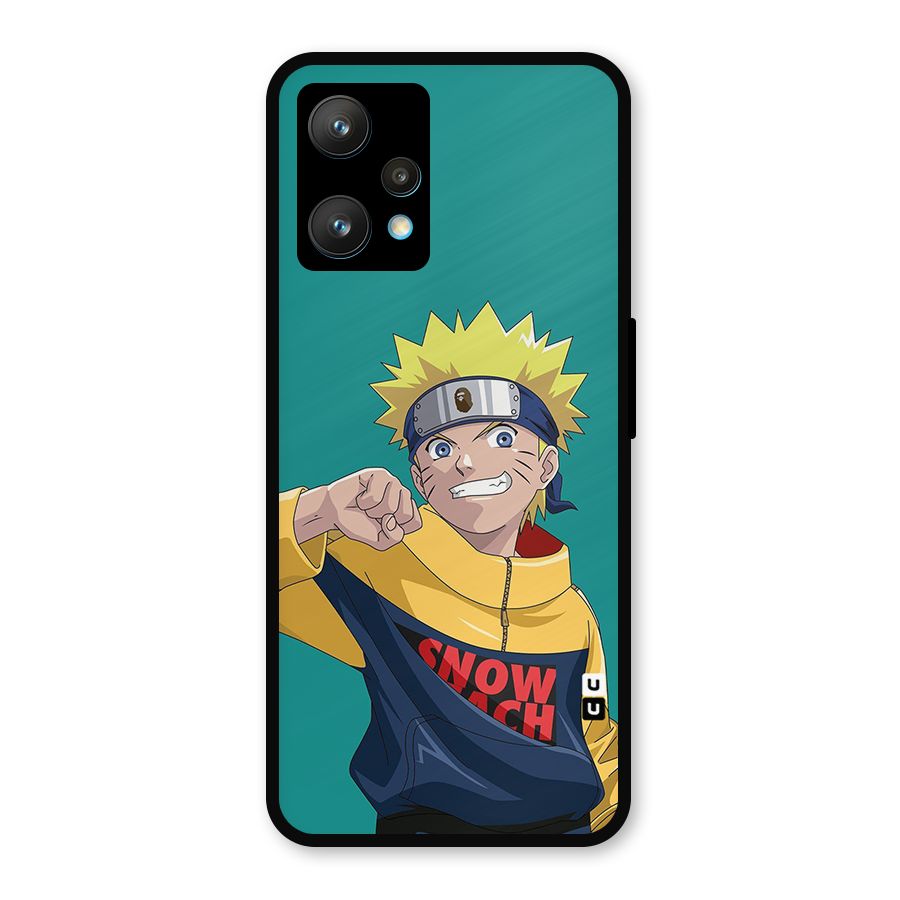 Naruto Snow Beach Art Metal Back Case for Realme 9 Pro Plus 5G