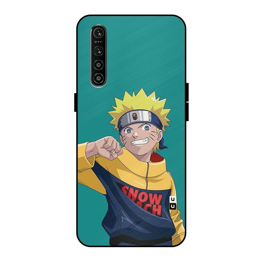 Naruto Snow Beach Art Metal Back Case for Realme XT
