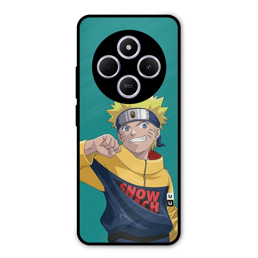 Naruto Snow Beach Art Metal Back Case for Redmi A4