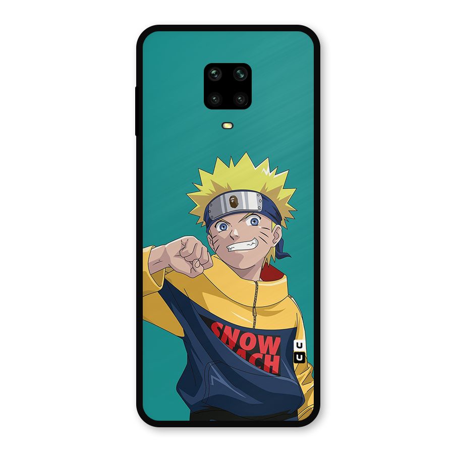 Naruto Snow Beach Art Metal Back Case for Redmi Note 10 Lite
