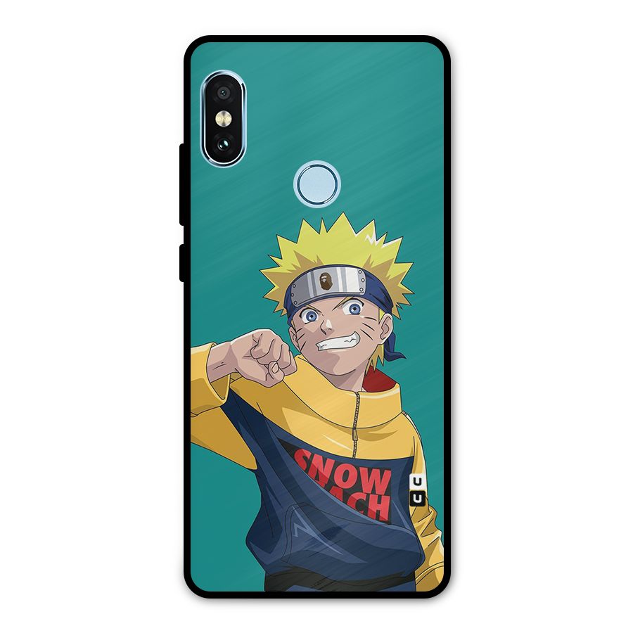 Naruto Snow Beach Art Metal Back Case for Redmi Note 5 Pro