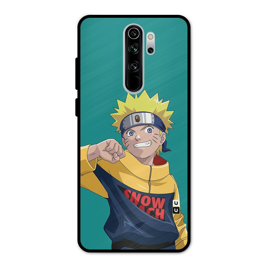 Naruto Snow Beach Art Metal Back Case for Redmi Note 8 Pro