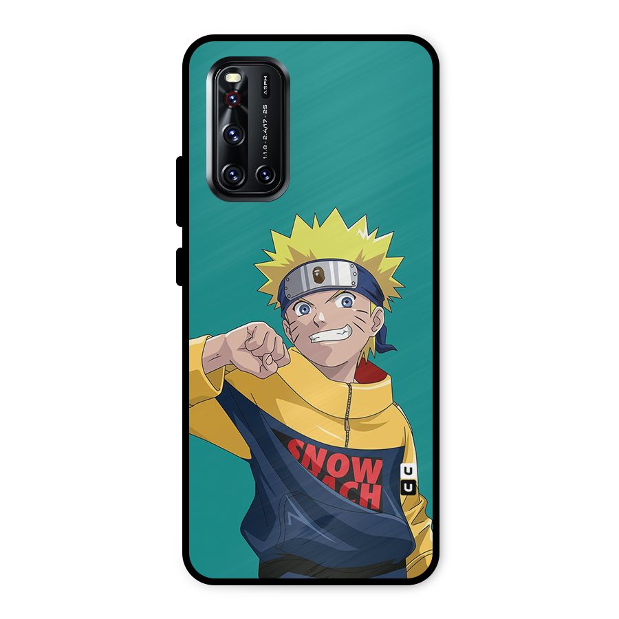 Naruto Snow Beach Art Metal Back Case for Vivo V19