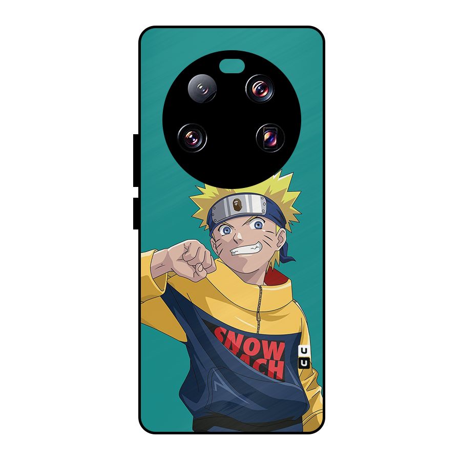 Naruto Snow Beach Art Metal Back Case for Xiaomi 13 Ultra