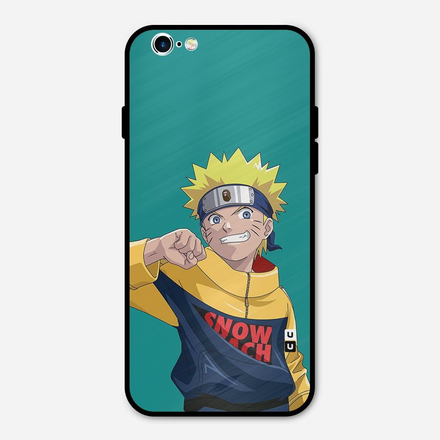 Naruto Snow Beach Art Metal Back Case for iPhone 6 6s