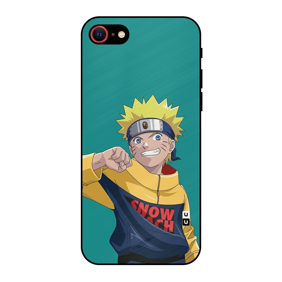 Naruto Snow Beach Art Metal Back Case for iPhone 7