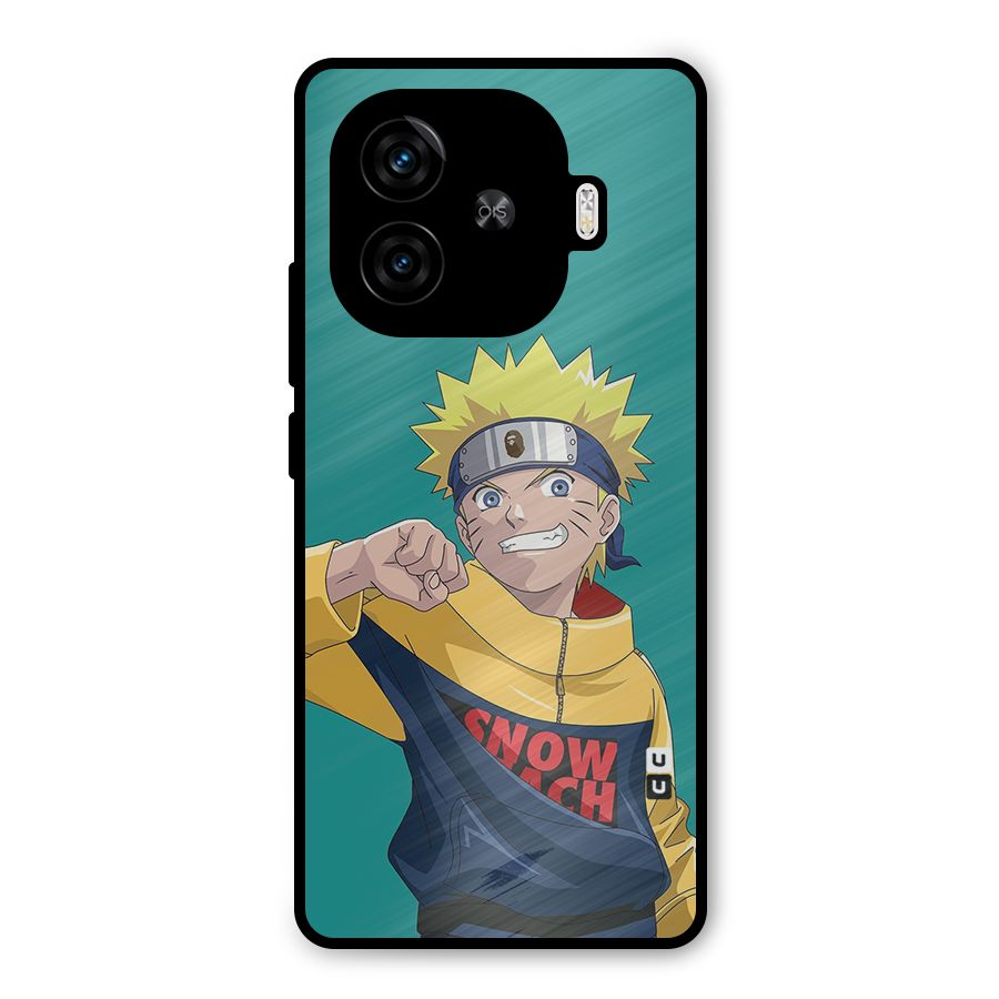 Naruto Snow Beach Art Metal Back Case for iQOO Neo 10R