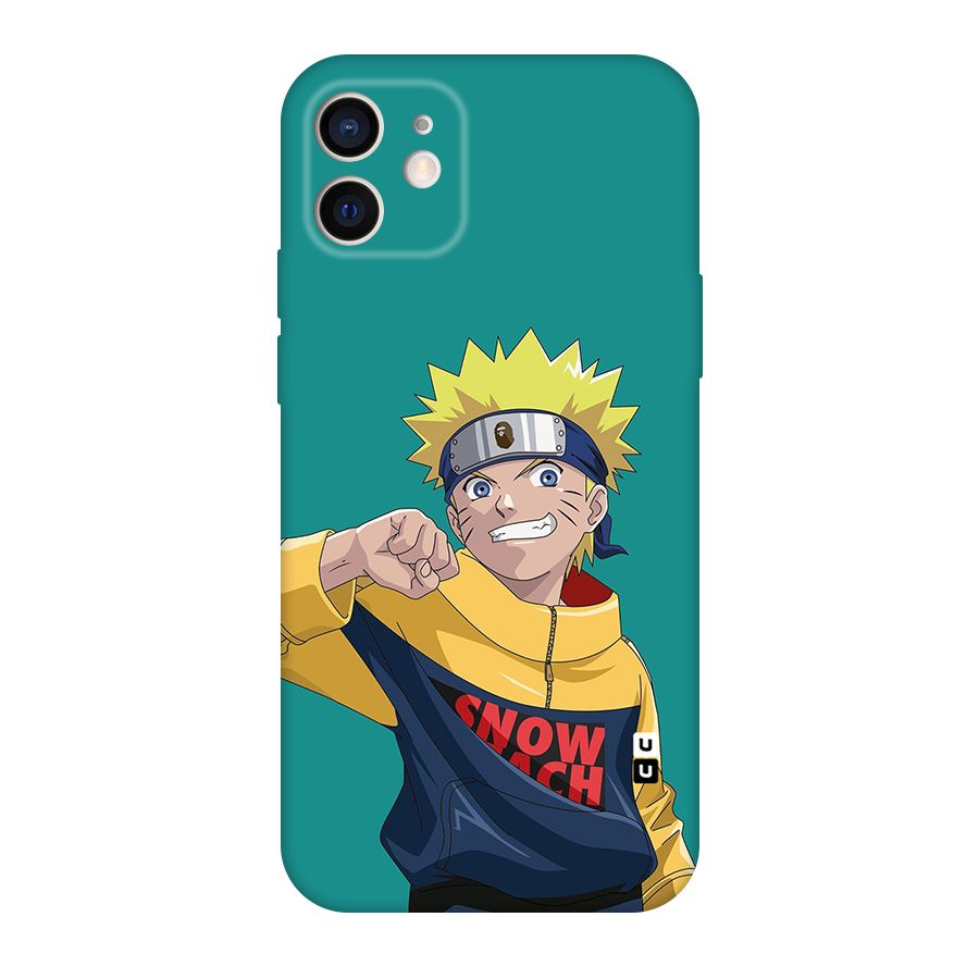 Naruto Snow Beach Art Original Polycarbonate Back Case for iPhone 12