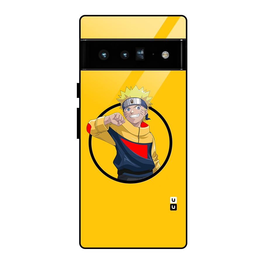 Naruto Sports Art Glass Back Case for Google Pixel 6 Pro
