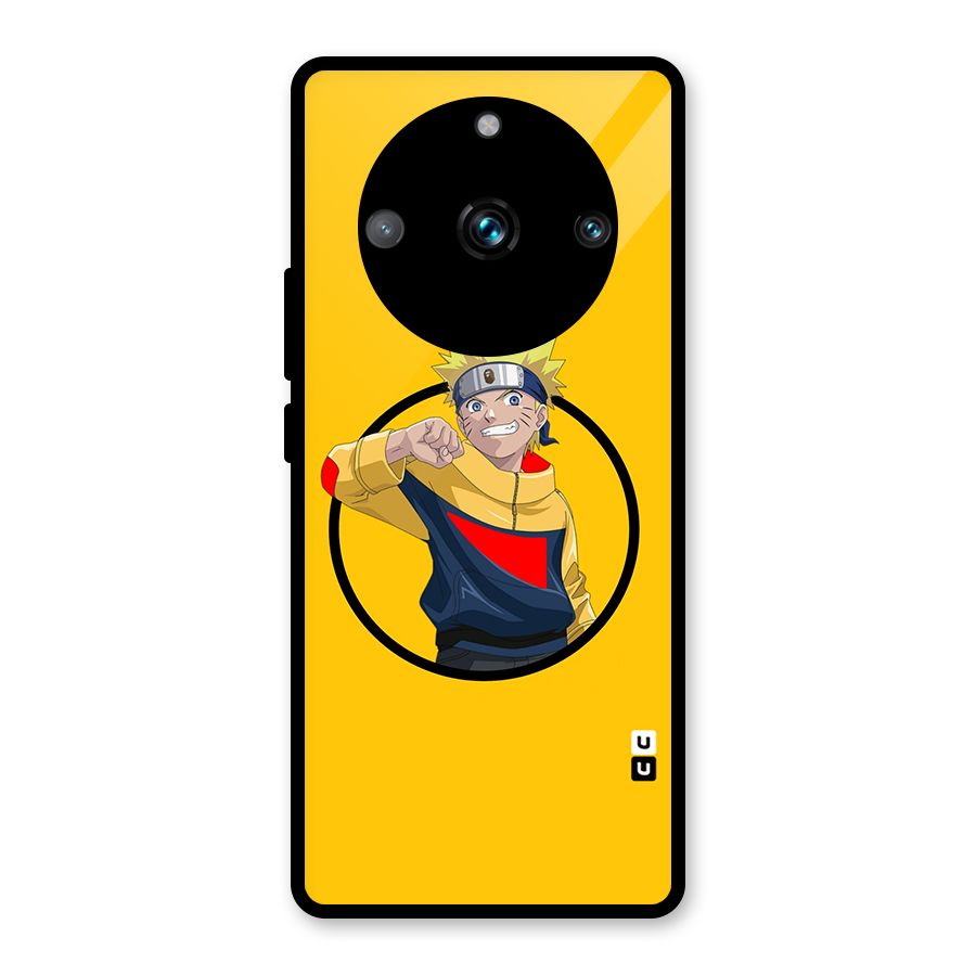 Naruto Sports Art Glass Back Case for Realme 11 Pro