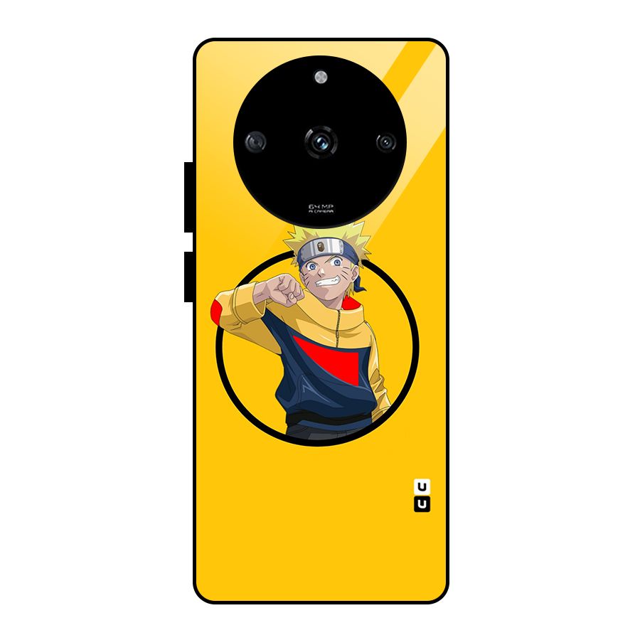 Naruto Sports Art Glass Back Case for Realme Narzo 60 5G