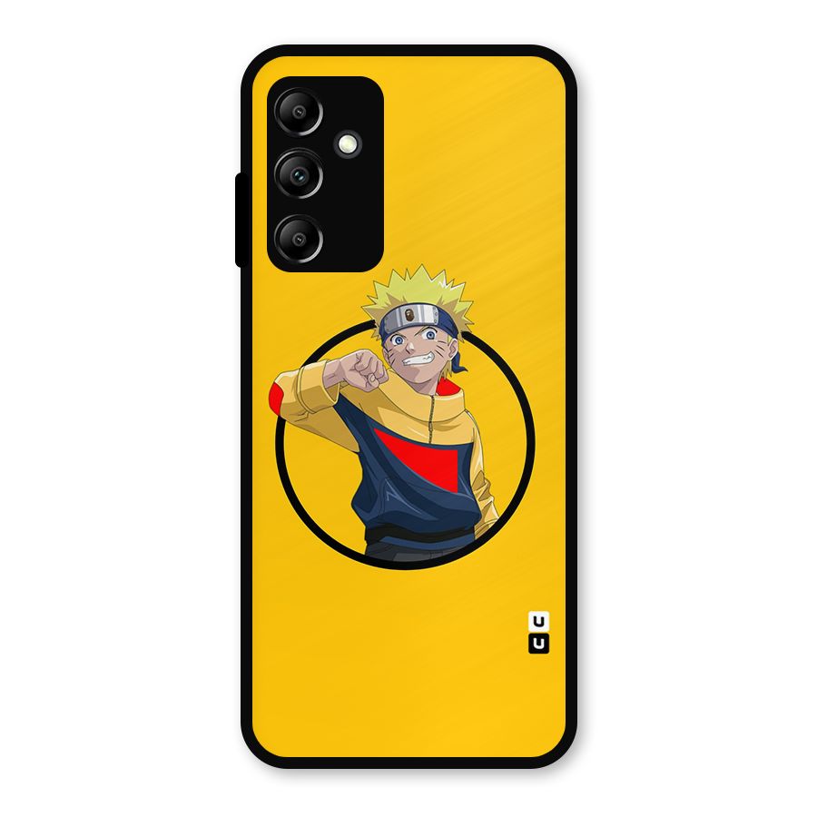 Naruto Sports Art Metal Back Case for Galaxy A14 5G