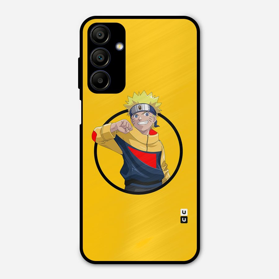 Naruto Sports Art Metal Back Case for Galaxy A15 5G