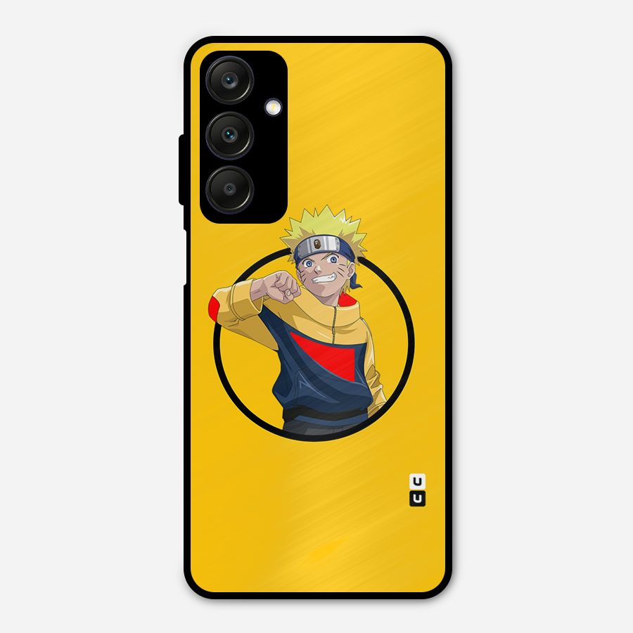 Naruto Sports Art Metal Back Case for Galaxy A25 5G