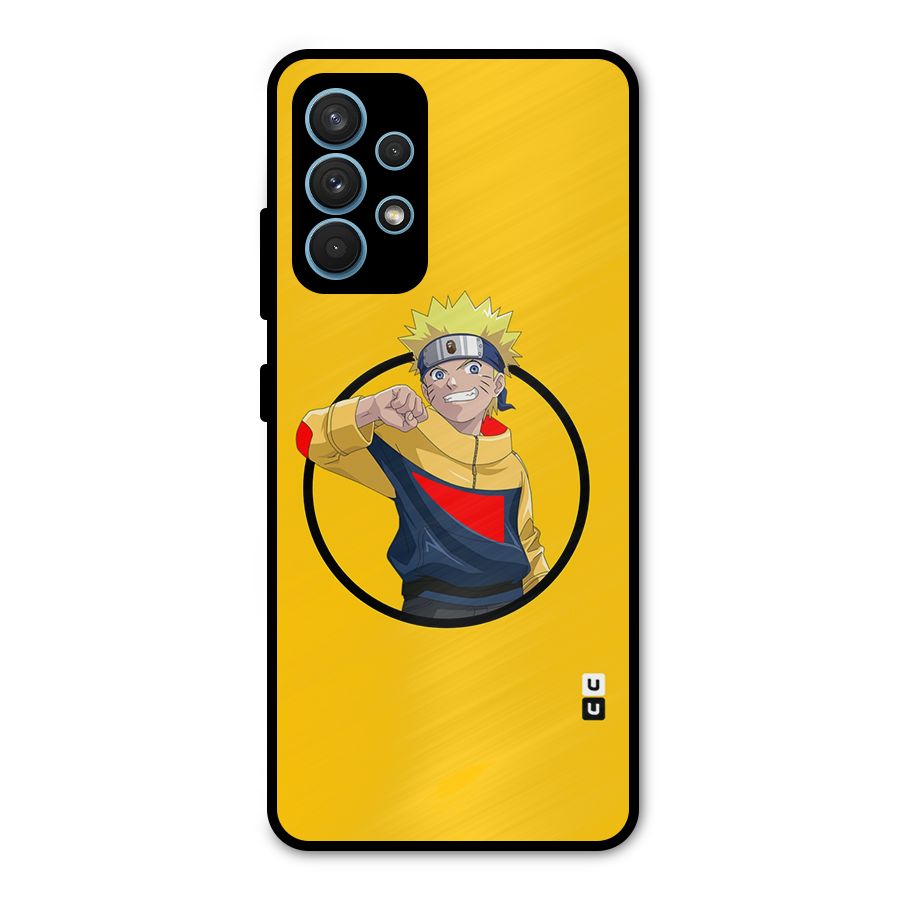 Naruto Sports Art Metal Back Case for Galaxy A32