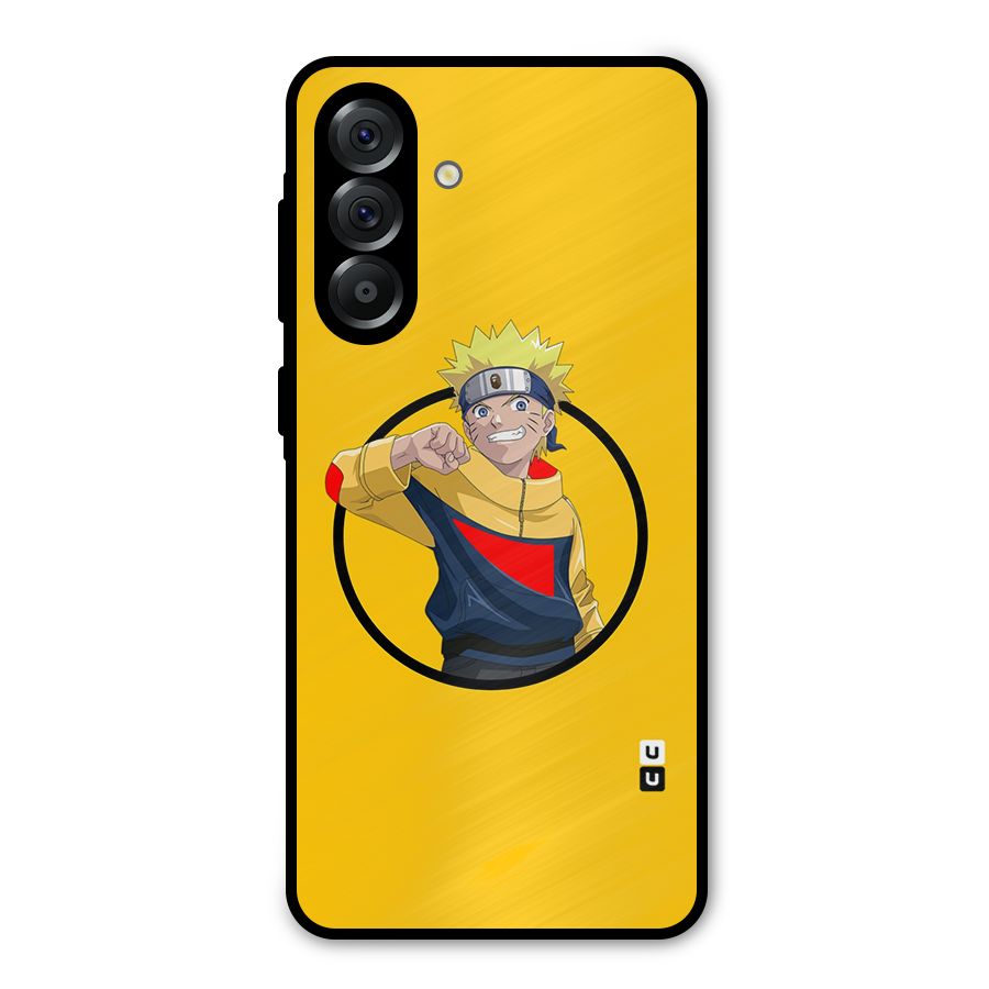 Naruto Sports Art Metal Back Case for Galaxy A36