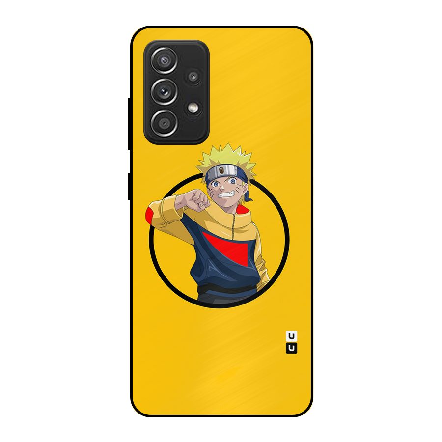 Naruto Sports Art Metal Back Case for Galaxy A52s 5G