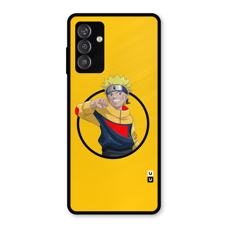 Naruto Sports Art Metal Back Case for Galaxy F13