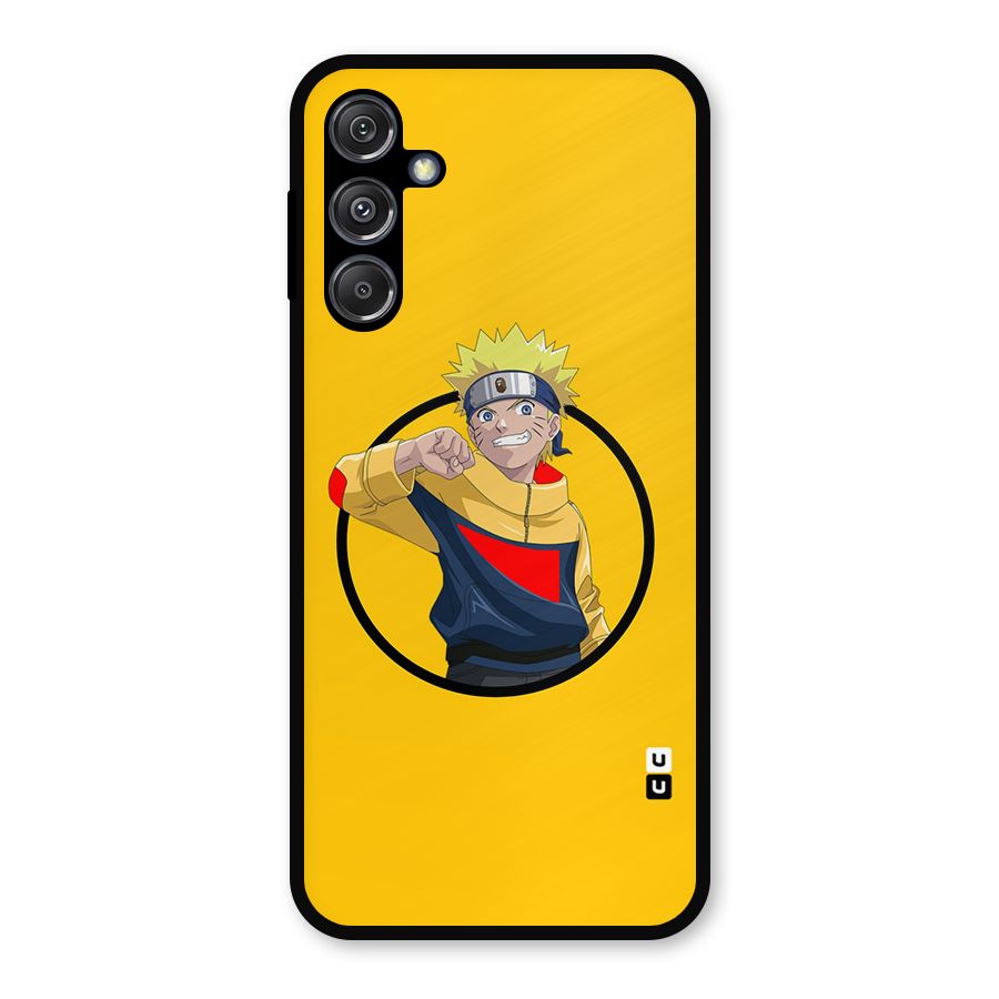 Naruto Sports Art Metal Back Case for Galaxy M34 5G