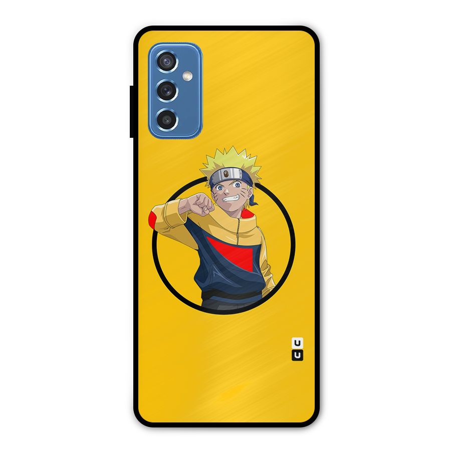 Naruto Sports Art Metal Back Case for Galaxy M52 5G
