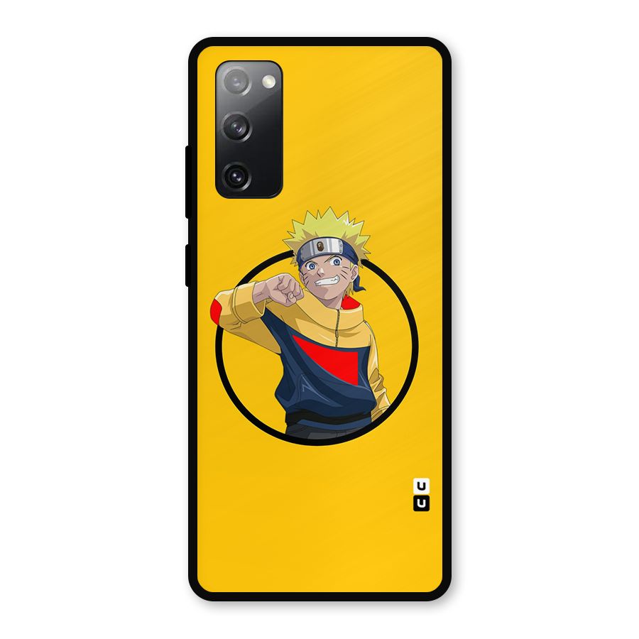 Naruto Sports Art Metal Back Case for Galaxy S20 FE 5G