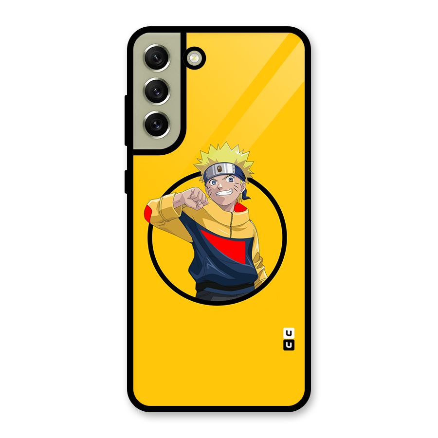 Naruto Sports Art Metal Back Case for Galaxy S21 FE 5G (2023)