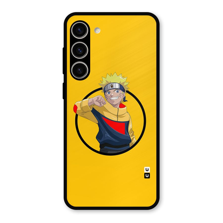 Naruto Sports Art Metal Back Case for Galaxy S23 Plus